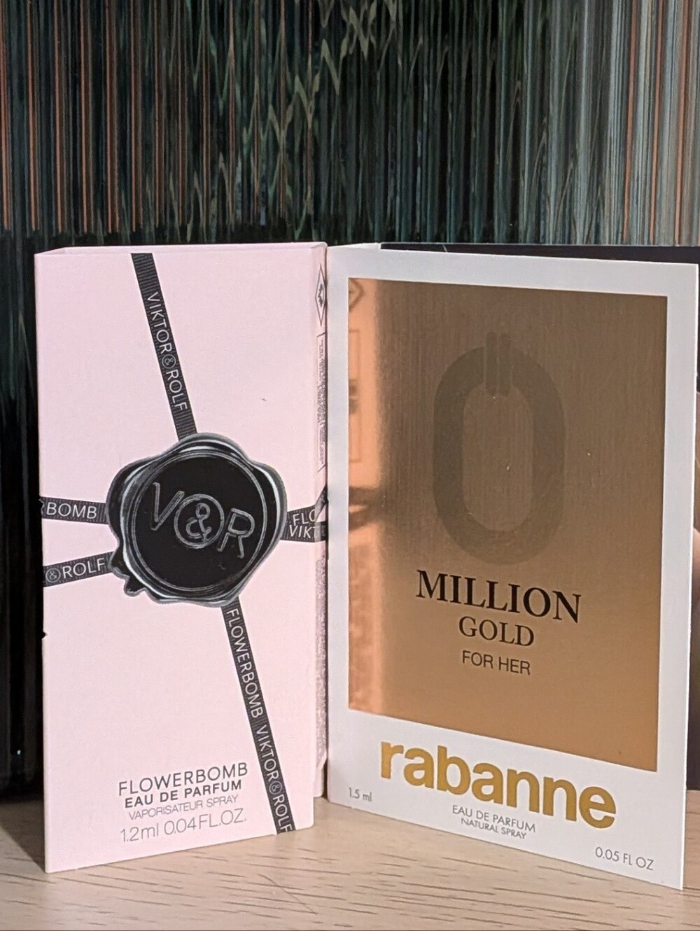 FREE w/ bundle - Viktor And Rolf Flowerbomb & Rabanne Million Gold Samples